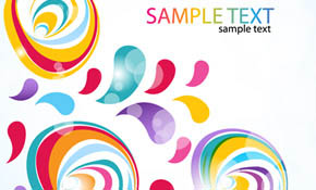 Abstract Vector Colorful Background